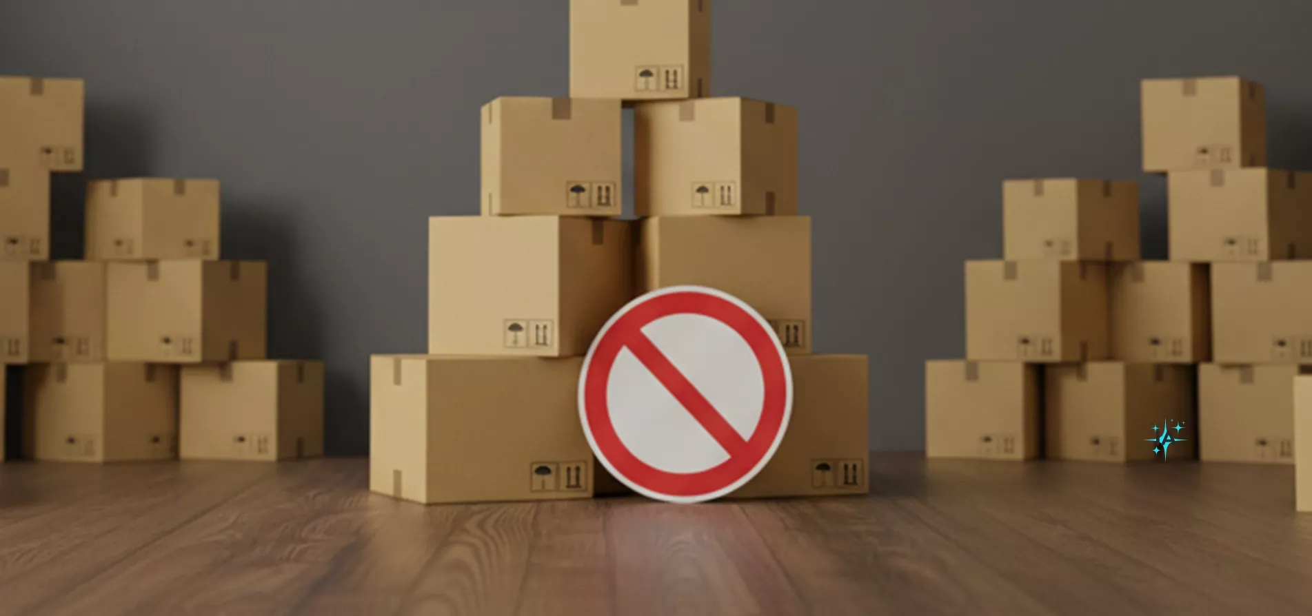 Imagen que ilustra los artículos que Carga Útil, empresa de transporte en Valencia, no permite transportar según sus normas y condiciones de servicio.