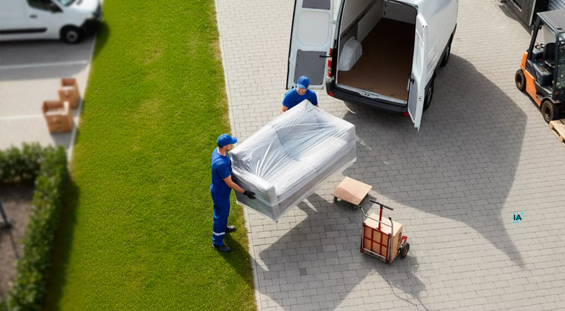 Imagen que ilustra el servicio de transporte de muebles de Carga Útil, empresa de transporte en Valencia, especializada en el traslado seguro y eficiente de muebles y enseres.