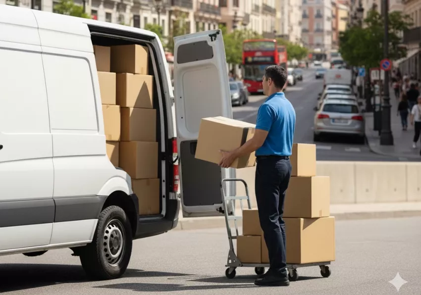 Imagen que muestra la opci&oacute;n de solicitar un pedido con Carga &Uacute;til, empresa de transporte en Valencia, facilitando el proceso de pedidos y env&iacute;os para clientes
